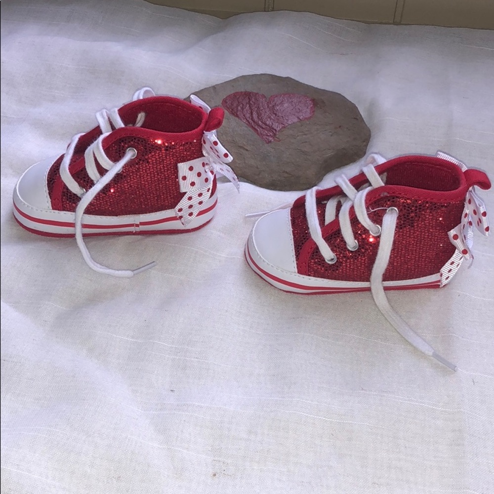 NWOT ‘Dorothy’ Sparkly Baby Shoes